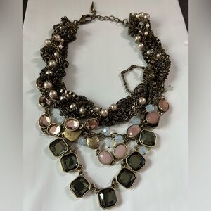 Chloe and Isabel cluster necklace